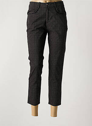 Pantalon 7/8 elasticitate mărime normală negru I.QUING femeie