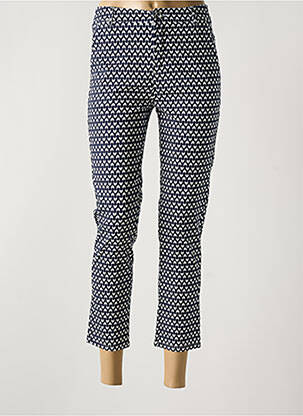 Pantalon 7/8 elasticitate mărime normală albastru I.QUING femeie