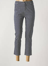 Pantalon 7/8 elasticitate mărime normală albastru I.QUING femme