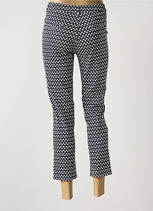 Pantalon 7/8 elasticitate mărime normală albastru I.QUING femeie