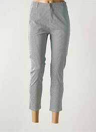 Pantalon 7/8 elasticitate mărime normală albastru I.QUING femme