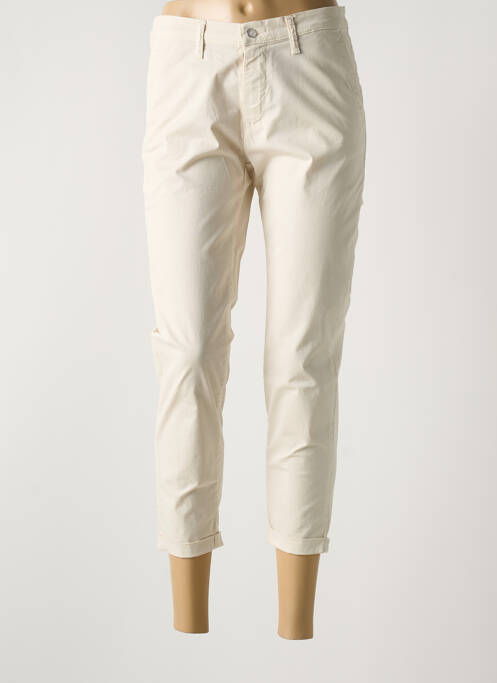 Pantalon 7/8 bej LDCN femeie