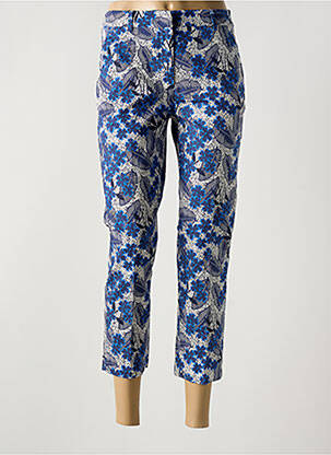 Pantalon 7/8 talie înaltă talie înaltă albastru WEEKEND MAXMARA femeie