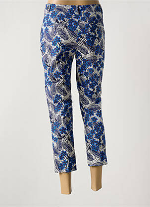 Pantalon 7/8 talie înaltă talie înaltă albastru WEEKEND MAXMARA femeie
