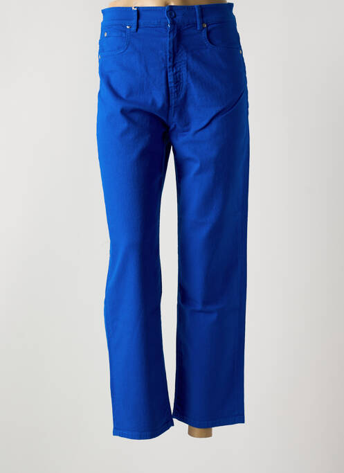 Blugi cu croială dreaptă albastru WEEKEND MAXMARA femeie