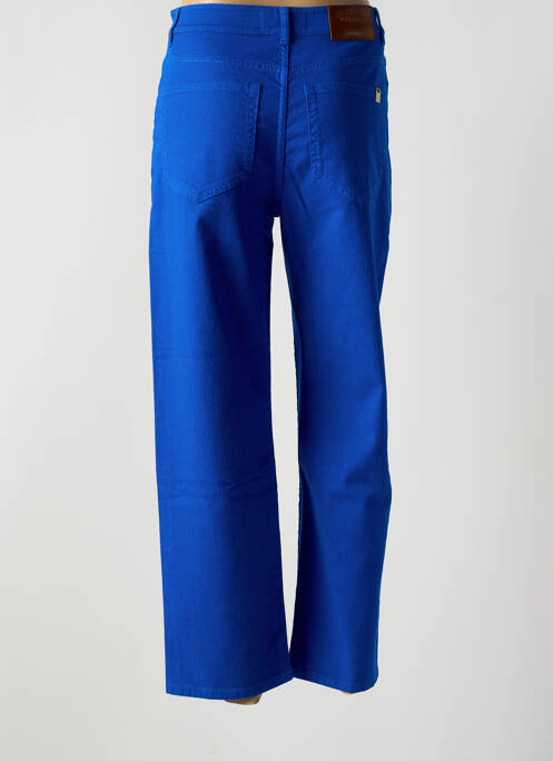 Blugi cu croială dreaptă albastru WEEKEND MAXMARA femeie