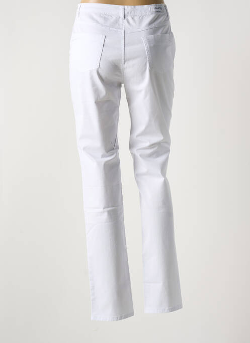 Pantalon slim alb I.QUING femeie