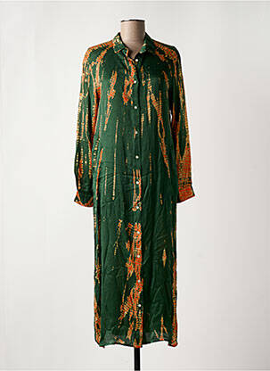 Rochie midi verde BELLA JONES femeie