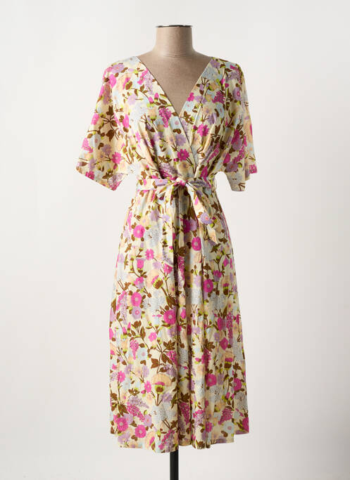 Rochie midi bej MAX MARA femeie