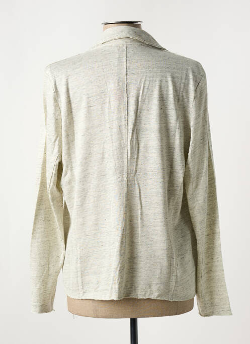 Jachete casual gri MAJESTIC FILATURES femeie