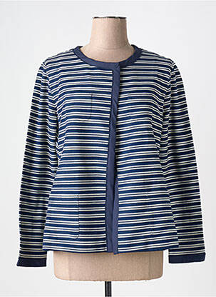 Jachete casual guler rotund albastru MARELLA femeie