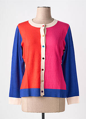 Vestă cu mâneci lungi roz CHANON femeie