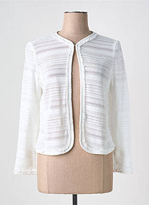 Jachete casual guler rotund alb MARELLA femeie