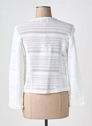 Jachete casual guler rotund alb MARELLA femeie