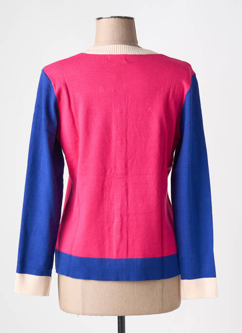 Vestă cu mâneci lungi roz CHANON femeie