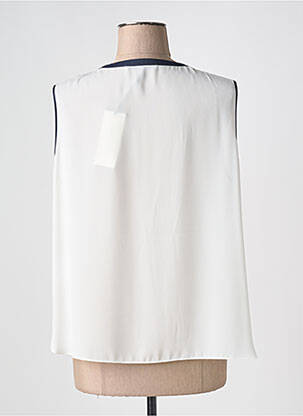 Cămașă țesătură crep fără mâneci alb GERARD DAREL femeie