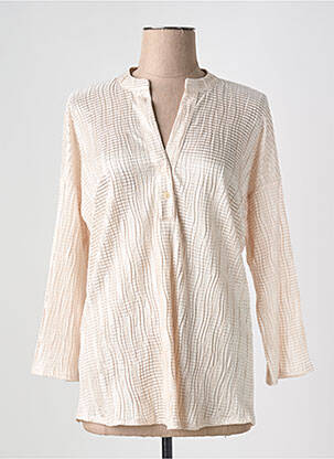 Tunică mâneci lungi bej JANIS & JOHN femeie