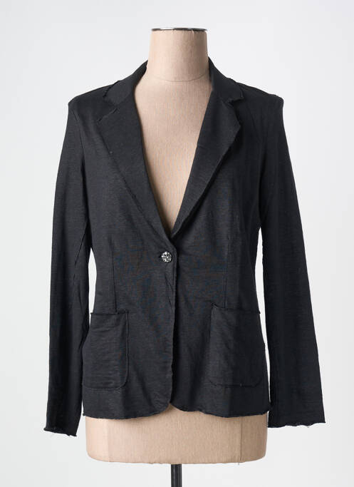 Sacou buzunare negru MAJESTIC FILATURES femme