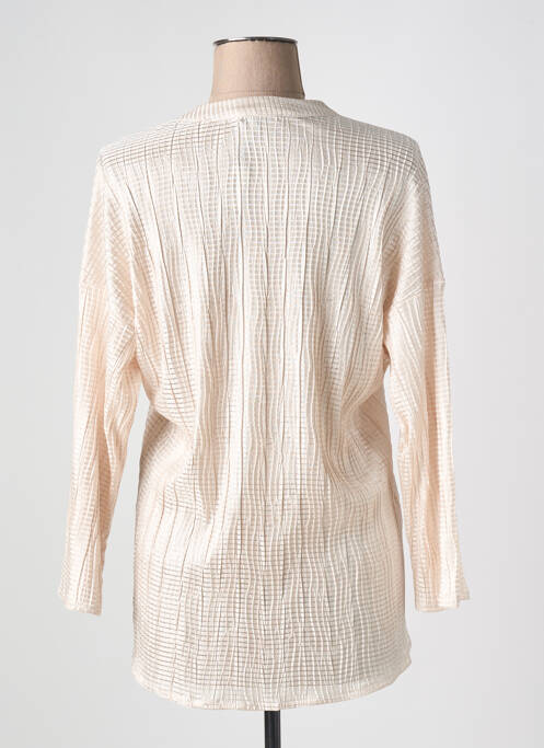 Tunică mâneci lungi bej JANIS & JOHN femeie