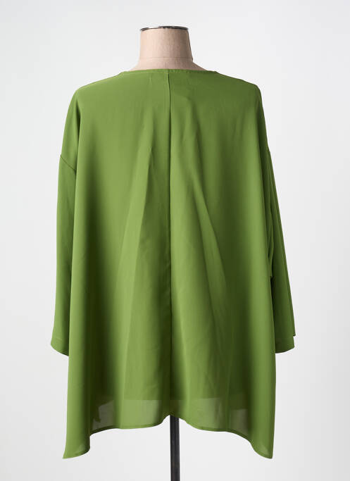 Tunică mâneci lungi verde KAKIE femeie