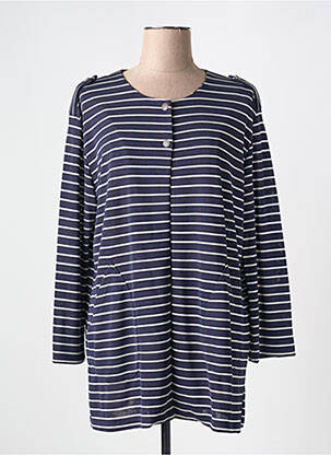 Vestă cu mâneci lungi albastru KAKIE femeie