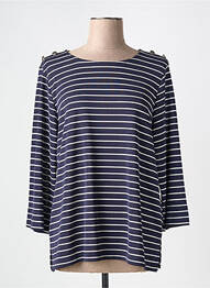Tricou mâneci lungi mâneci lungi albastru KAKIE femme