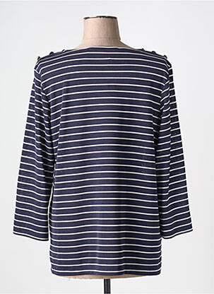 Tricou mâneci lungi mâneci lungi albastru KAKIE femeie