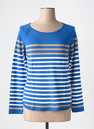 Pulover albastru SOIE POUR SOI femeie