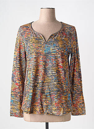 Tricou mâneci lungi mâneci lungi galben VIE NOCTURNE femeie