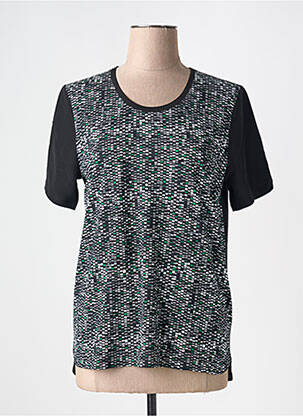 Tricou guler rotund mâneci scurte negru GERARD DAREL femeie
