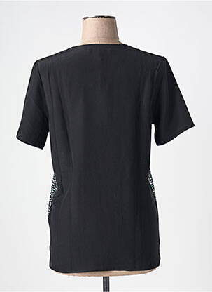 Tricou guler rotund mâneci scurte negru GERARD DAREL femeie