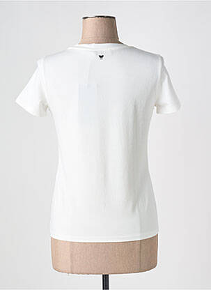 Tricou serigrafie mâneci scurte alb WEEKEND MAXMARA femeie