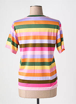 Tricou elasticitate mâneci scurte roz WEEKEND MAXMARA femeie