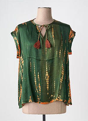 Bluză verde închis BELLA JONES femeie