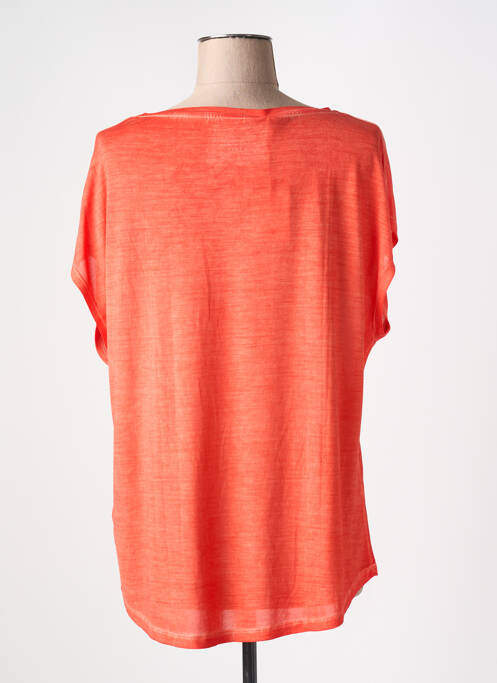 Tricou roșu MAJESTIC FILATURES femeie