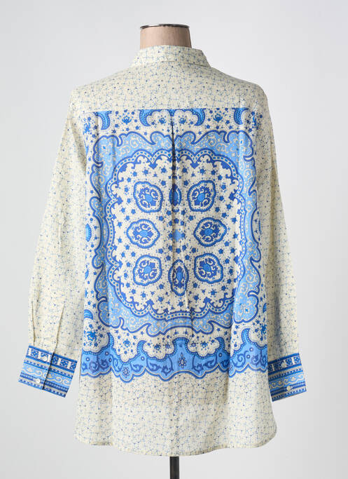 Cămașă imprimeu fantezie mâneci lungi bej BELLA JONES femme