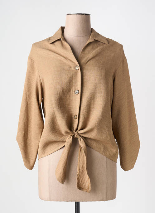 Cămașă bej EMA BLUE'S femeie