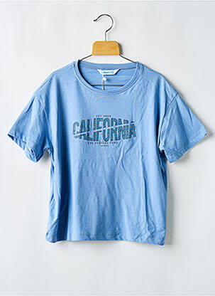 Tricou croială dreaptă mâneci scurte albastru MAYORAL fată
