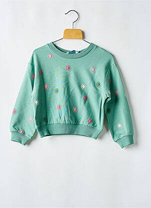 Pulover croială dreaptă mâneci lungi verde MAYORAL fată