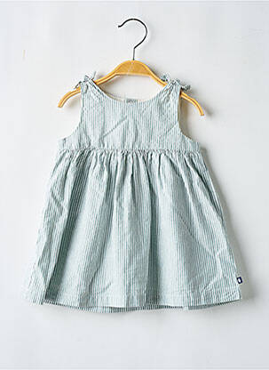 Rochie scurtă fără mâneci fără mâneci albastru PETIT BATEAU fată