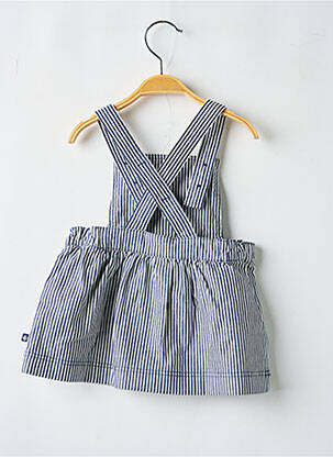 Rochie scurtă fără mâneci fără mâneci albastru PETIT BATEAU fată