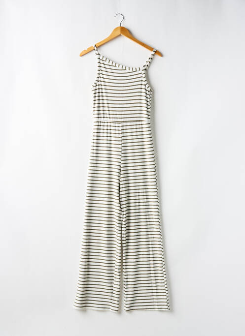 Salopetă-pantalon verde MAYORAL fată