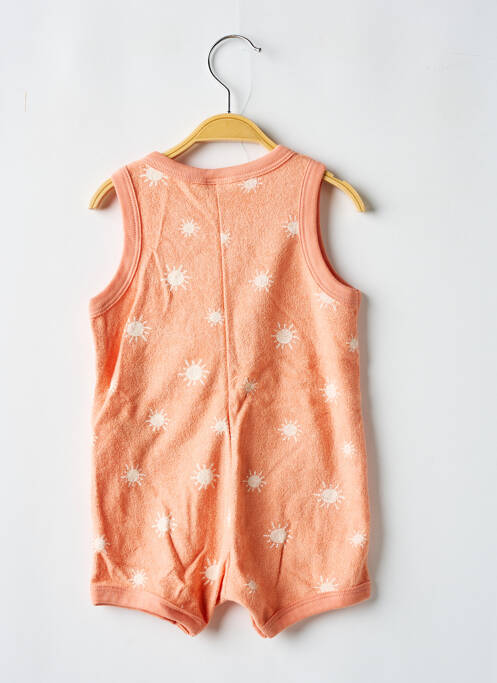 Salopetă pentru bebeluși portocaliu PETIT BATEAU copil