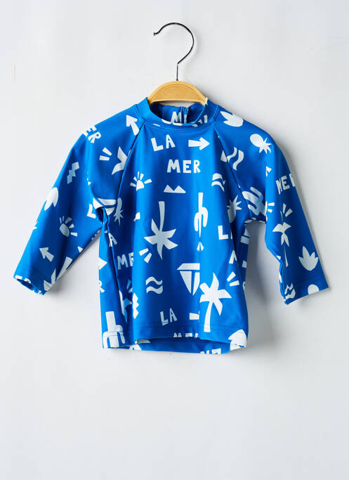 Costum de baie dintr-o singură piesă albastru PETIT BATEAU băiat