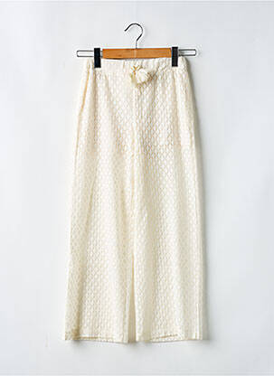 Pantalon drept alb MAYORAL fată