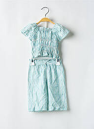 Set pantaloni tip de tricou albastru MAYORAL fille