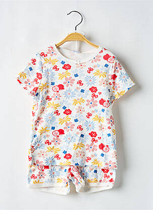 Set șort alb PETIT BATEAU fată