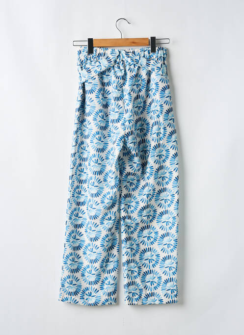 Pantalon larg albastru MAYORAL fată