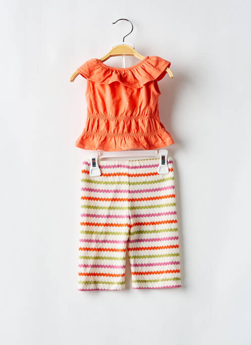 Set pantaloni portocaliu MAYORAL fată