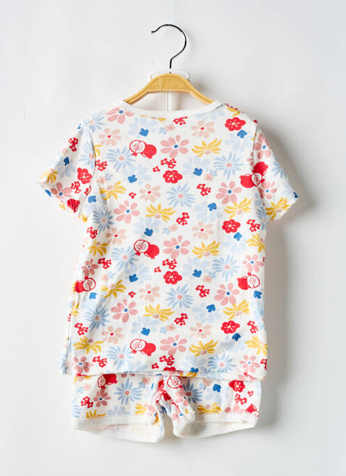 Set șort alb PETIT BATEAU fată